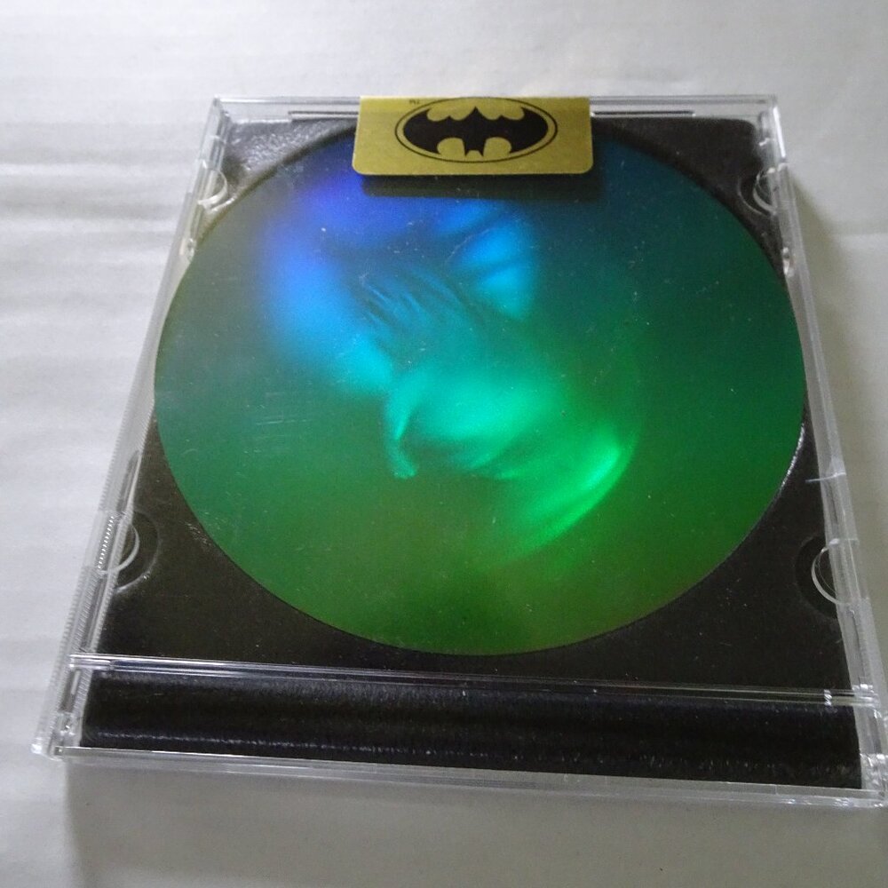 Batman The Dark Knight Skydisc Hologram PROMO CD 8549/10,000 NEW - Skybox 1994